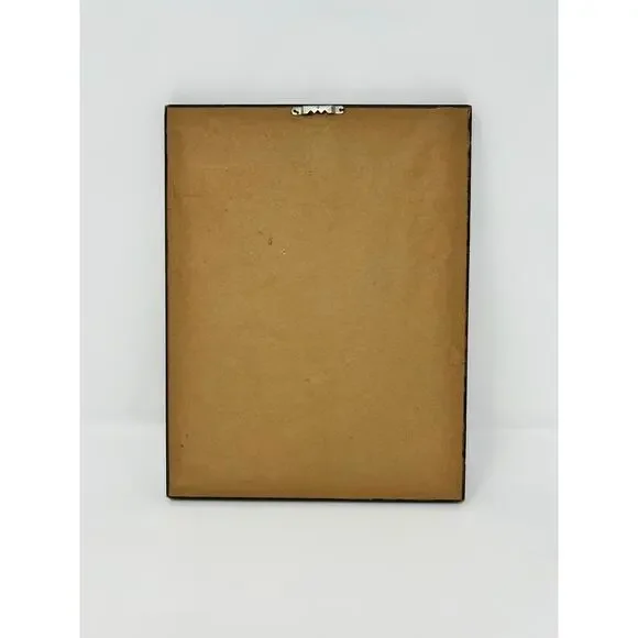 Vintage Completed Crewel Stitchery Needlepoint Sunset Bay Sail Boat Sailing 9X12 - Picture 2 of 3